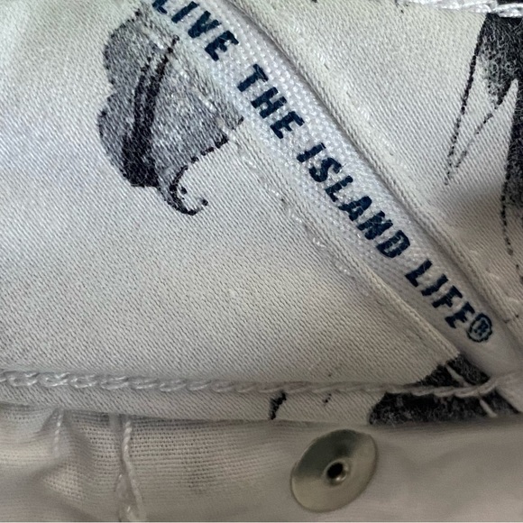 TOMMY BAHAMA Pants Womens Size 4x28 Boracay Beach High Rise Ankle Tropical - Picture 6 of 11